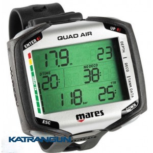 Декомпрессиметр для дайвінгу Mares Quad Air
