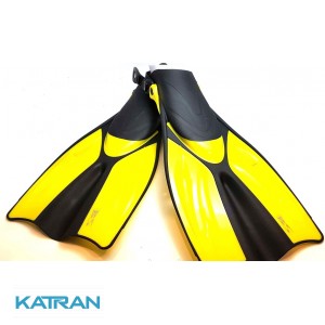 Ласти для дайвінга BS Diver Medusa (відкрита п'ята) жовті