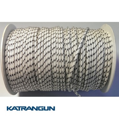 Лин підводне полювання Salvimar Dyneema 3 мм білий в чорну смужку