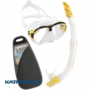 Набір для плавання Cressi Sub Matrix Set; жовтий