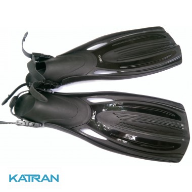 Ласты для снорклинга BS Diver Hydro-Channel, открытая пятка