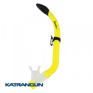 Трубка для плавания детская Marlin Junior; желтая