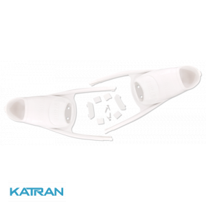 Калоши Leaderfins Forza; белые (пара)