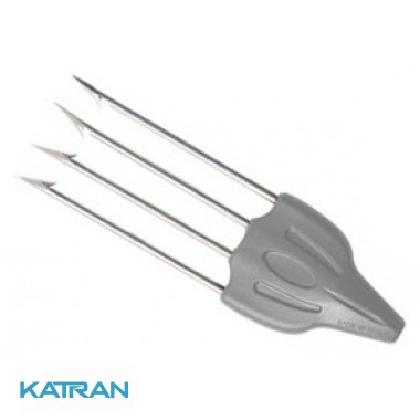 Четирёхзубий тризуб для підводної рушниці Salvimar Speed4 Mustad