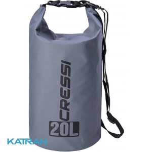 Гермомішок для підводного полювання Cressi Sub Dry Bag Grey 20 л