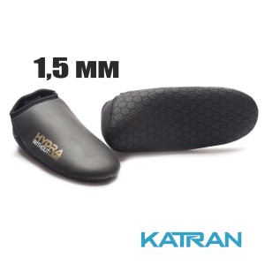 Шкарпетки короткі для фрідайвінга Hydra Gold 1,5 мм