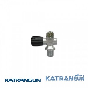 Вентиль однопортовый левый 232 BAR c DIN-INT адаптором