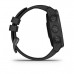Часы для дайвинга Garmin Descent Mk2S; цвет Carbon Gray DLC с черным силиконовым ремешком