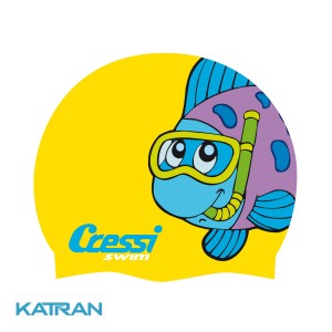 Детская шапочка для бассейна Cressi CAP JR