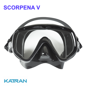 Маска велика для підводного полювання Scorpena V