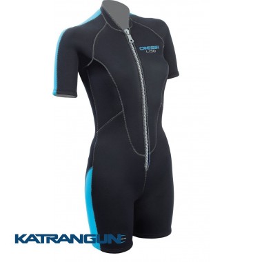 Женские гидрокостюмы для плавания Cressi Sub Lido Lady 2 мм