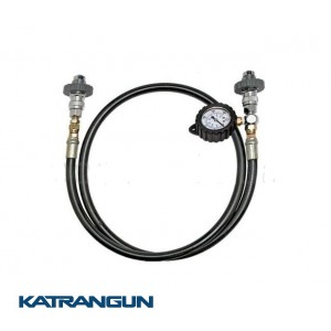 BS Diver Шланг высокого давления с Din/Din с манометром 350 Bar (для закачки баллонов)