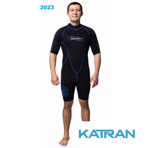 Гідрокостюм Marlin Malibu Shorty Man Blue/Black 2,5 мм