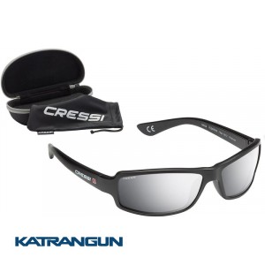 Солнцезащитные очки плавающие Cressi Sub Ninja Floating, зеркальные стёкла