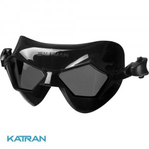 Очки-маска для бассейна Salvimar Jeko, чёрный силикон, тонированное стекло