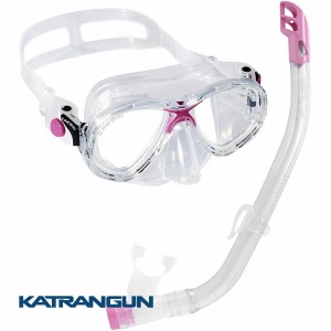 Дитячий набір маска і трубка Cressi Sub Marea Vip Junior; рожевий