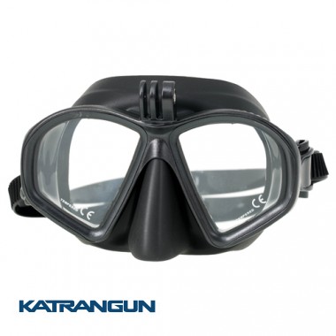 Подводная маска Marlin Matte + GoPro; чёрная