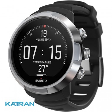 Дайвинг компьютер Suunto D5 с USB; черно-серебристый