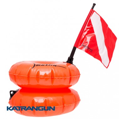 Буй для полювання і дайвінгу Marlin TWIN orange