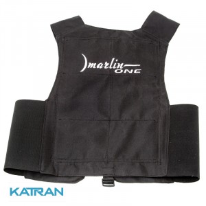 Разгрузочный быстросъёмный жилет Marlin One; черный