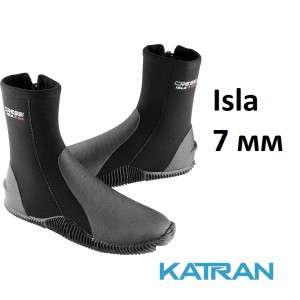 Дайверські боти Cressi Isla 7 мм з блискавкою