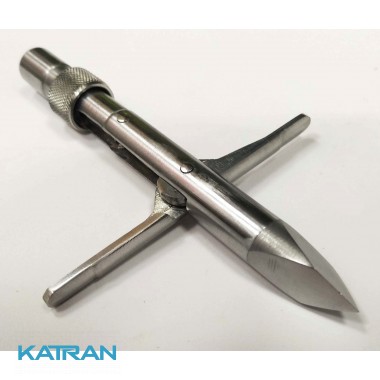 Наконечник Хлебникова с фиксацией флажков; под резьбу 7 мм