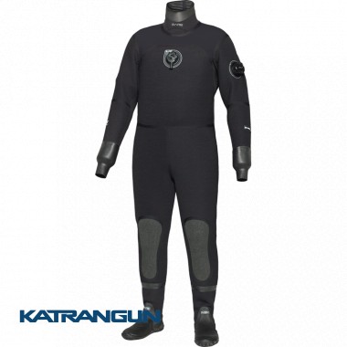 Сухий гідрокостюм Bare D6 Pro Dry чорний