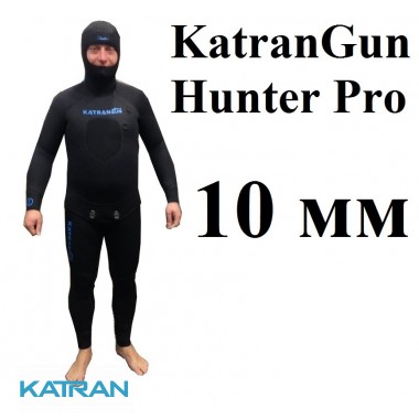 Мисливський гідрокостюм для холодної води KatranGun Hunter Pro 10 мм