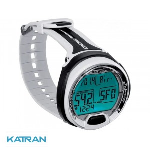 Декомпресійний комп'ютер Cressi Sub Leonardo; біло-жовтий