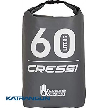 Гермомішок для плавання Cressi Sub Dry Back Pack Grey 60 л
