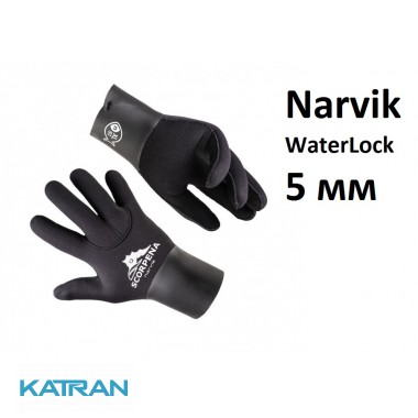 Перчатки с обтюрацией Scorpena N Narvik 5 мм