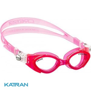 Дитячі окуляри для плавання Cressi Sub Crab рожеві