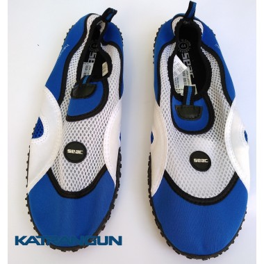 Коралловые тапочки Seac Sub Hawaii; сине-белые