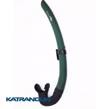 Трубка для подводной охоты BS Diver Tuna зелёная