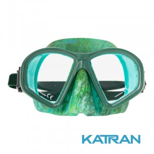 Маска для підводного полювання Marlin Matte 2.0 Camo Green