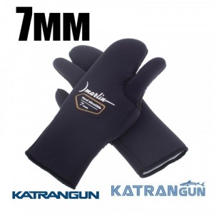 Рукавицы для подводной охоты Marlin Nord Ultraglide 7 мм