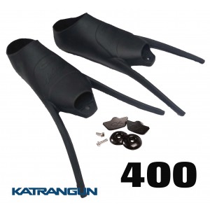 Калоши для ласт C4 400;  с набором для крепления лопастей (пара)