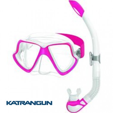 Набір маска + трубка MARES WAHOO NEON