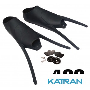 Калоші для ласт C4 400; з набором для кріплення лопатей (пара)