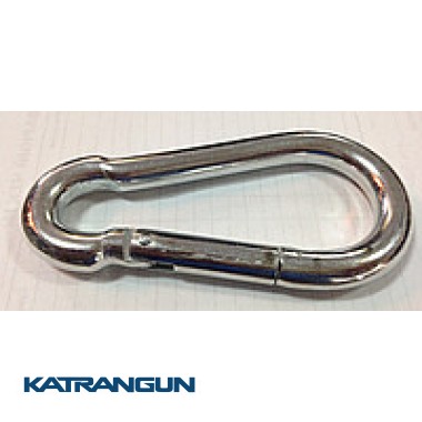 Карабін BS Diver пожежний сталевий нержавіючий 7мм