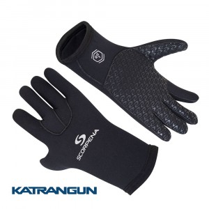 Перчатки неопреновые Scorpena Gamma, 5мм