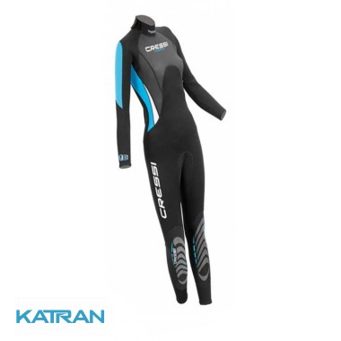 Женский гидрокостюм для дайвинга Cressi Sub Morea 3 мм