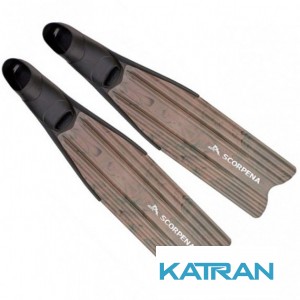 Ласты с закрытой пяткой Scorpena A Camo Brown