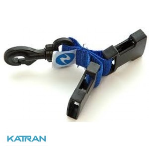 Карабін пластиковий AquaLung + дві засувки "мама"