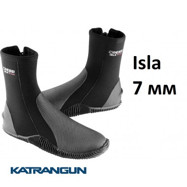 Дайверські боти Cressi Isla 7 мм з блискавкою
