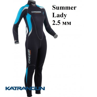 Жіночий гідрокостюм для плавання Cressi Sub Summer 2,5 мм