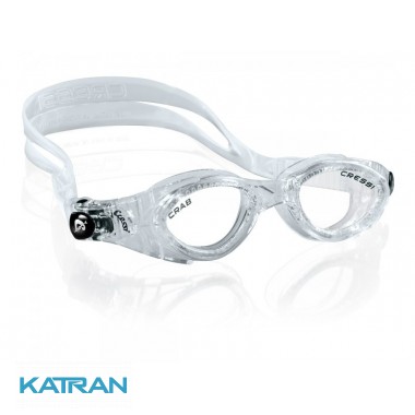 Детские очки для плавания Cressi Sub Crab Sil/Clear