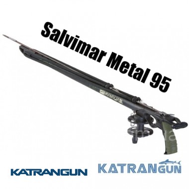 Подводное ружьё арбалет Salvimar Metal 95 см + катушка