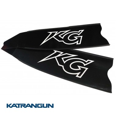 Стеклопластиковые лопасти для ласт KatranGun Black