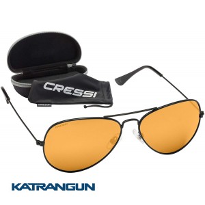 Спортивні сонцезахисні окуляри Cressi Sub Nevada Copper/Yellow Lens